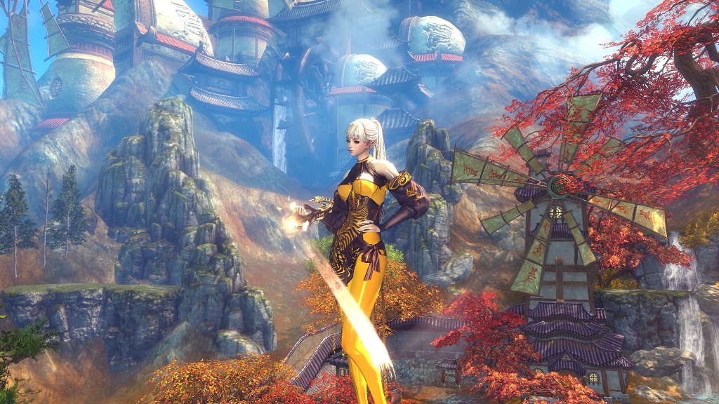 Nữ hiệp Blade & Soul khoe sắc cùng rừng phong - Ảnh 14
