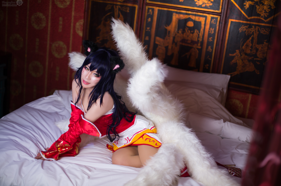 Reve cực quyến rũ với cosplay Ahri - Ảnh 9