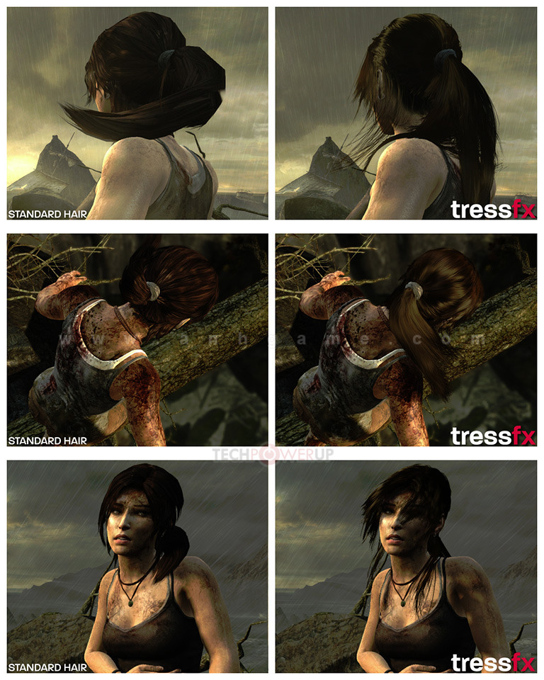 Lara Croft đẹp "điên đảo" nhờ công nghệ TressFX - Ảnh 2