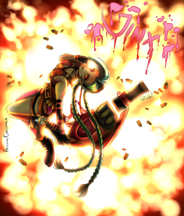 Ngắm fan art Jinx siêu đẹp của Chilienka - Ảnh 1