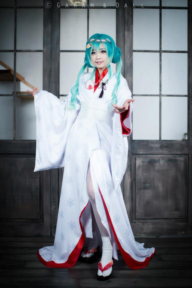 Tomia biến hóa thành Yuki Miku dễ thương và đáng yêu - Ảnh 14