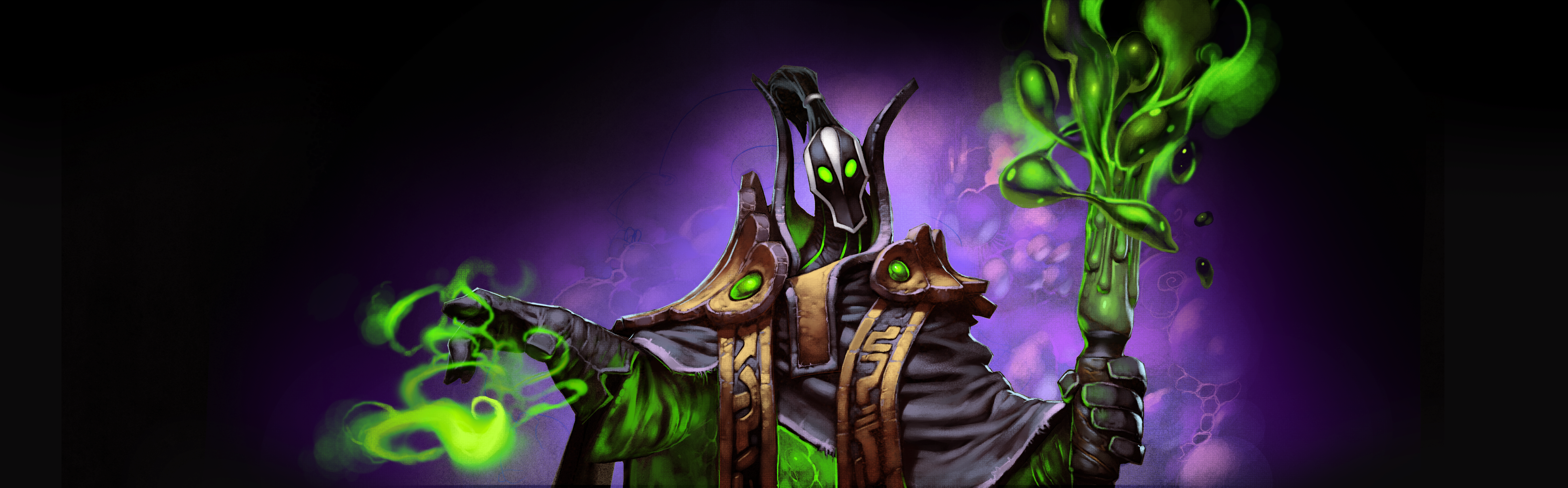 Loạt ảnh nguyên họa của các hero trong DotA 2 - Ảnh 24