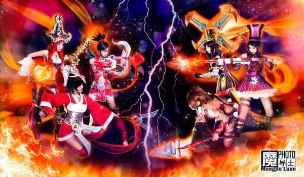Bộ ảnh cosplay "chất lừ" về các nữ tướng LMHT - Ảnh 2