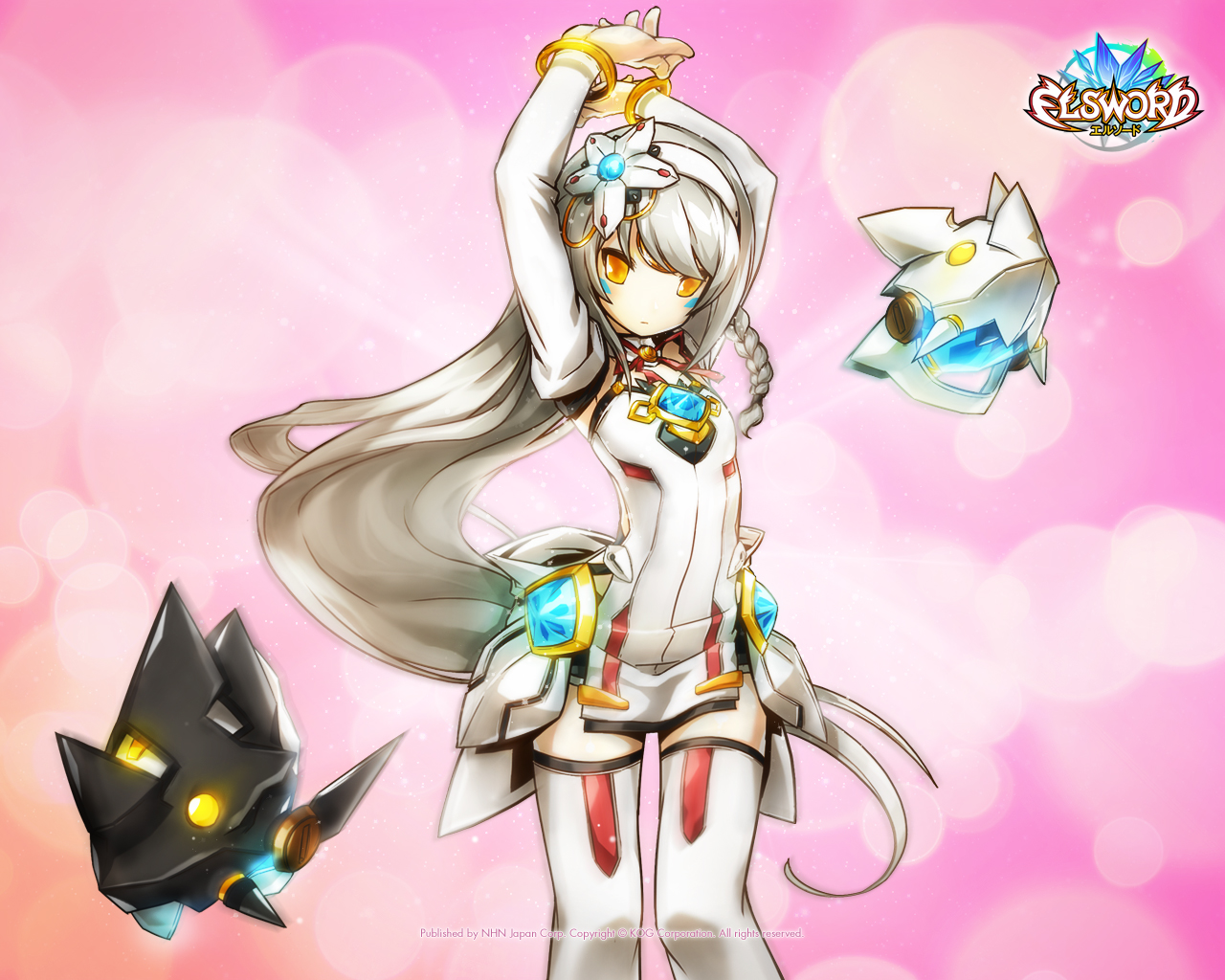 Loạt hình nền cực dễ thương của Elsword Nhật Bản - Ảnh 26