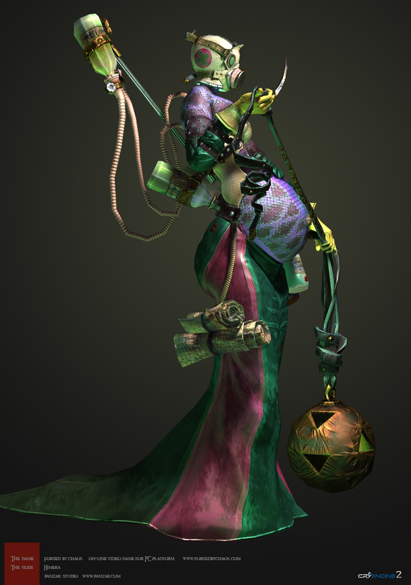 Ngắm artwork tạo hình nhân vật của Panzar - Ảnh 11