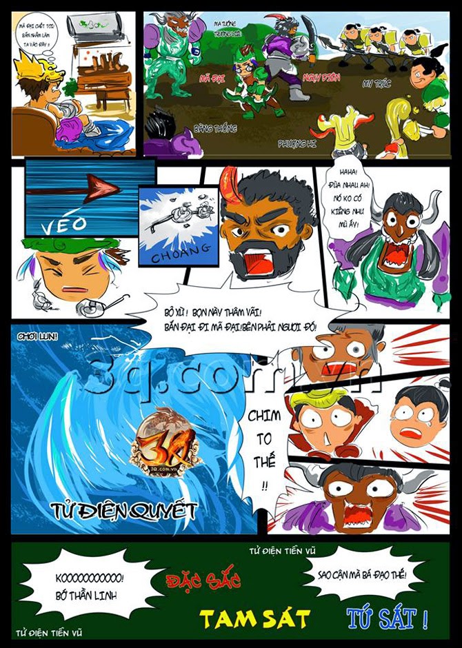 Comic Củ Hành: Tử Điện Tiễn Vũ của Mã Đại - Ảnh 2