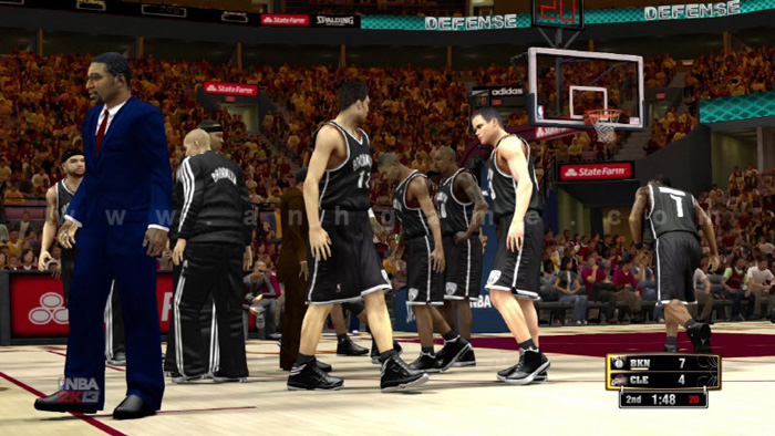 Loạt ảnh đẹp mắt của game bóng rổ NBA 2013 - Ảnh 19