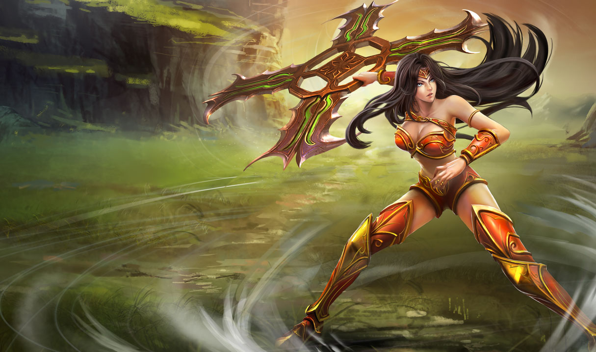 Tổng hợp hình ảnh về Sivir trong Liên Minh Huyền Thoại - Ảnh 2