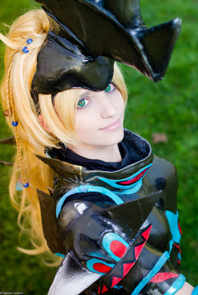 Cosplay Rikku tuyệt đẹp trong trang phục Dark Knight - Ảnh 2