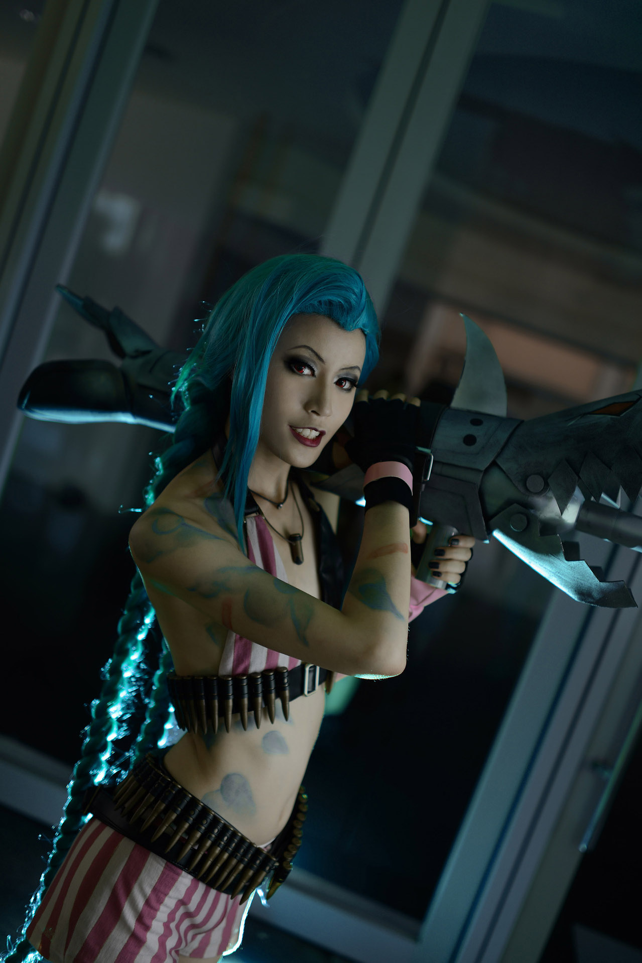 Enyen và cosplay Jinx cực chất - Ảnh 4
