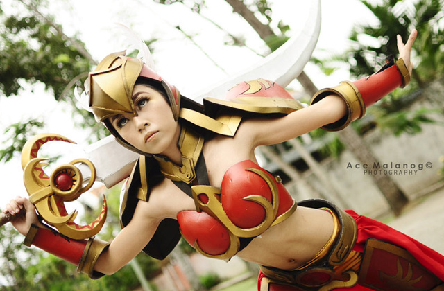 Ailkeene về bộ cosplay trên cả tuyệt vời về Leona - Ảnh 59