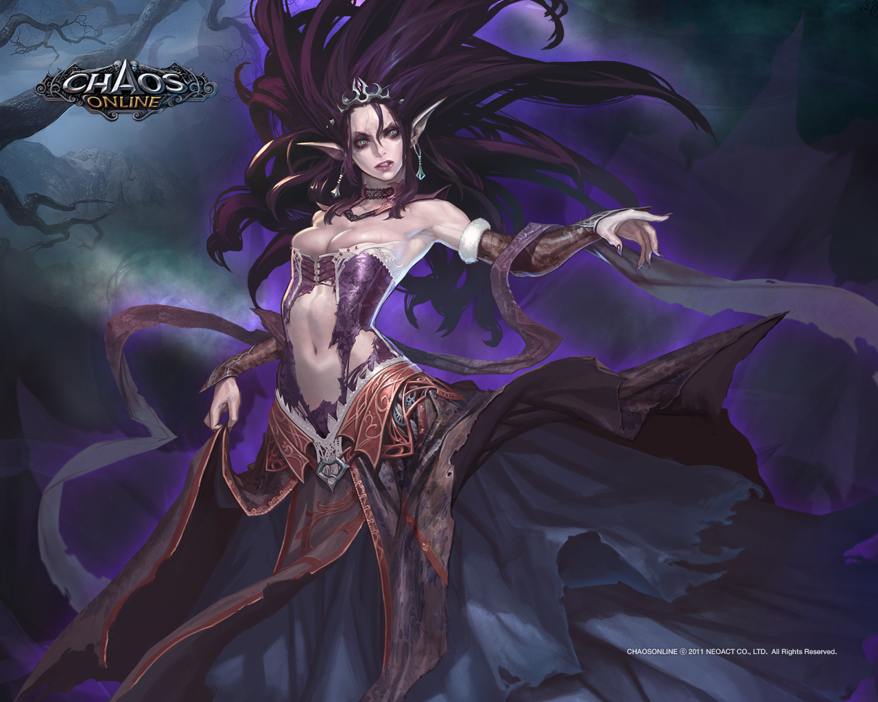 Chảy máu mũi với hình nền gợi cảm của Chaos Online - Ảnh 5