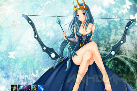 Ngắm fanart nhân vật nữ trong Liên Minh Huyền Thoại - Ảnh 5
