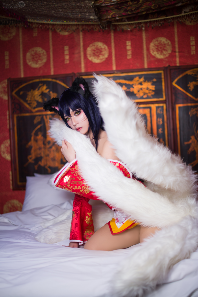 Reve cực quyến rũ với cosplay Ahri - Ảnh 5