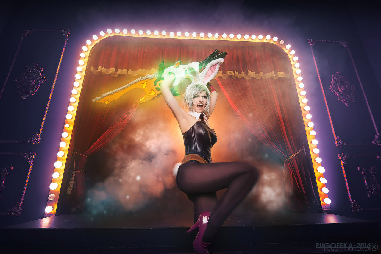 Cosplay Riven Thỏ Ngọc cực ấn tượng - Ảnh 10