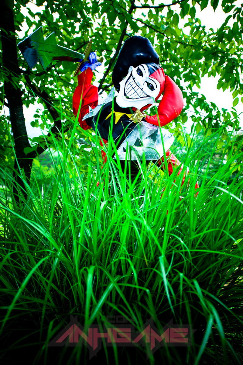 Cosplay "tên hề quỷ" Shaco trong Liên Minh Huyền Thoại - Ảnh 4