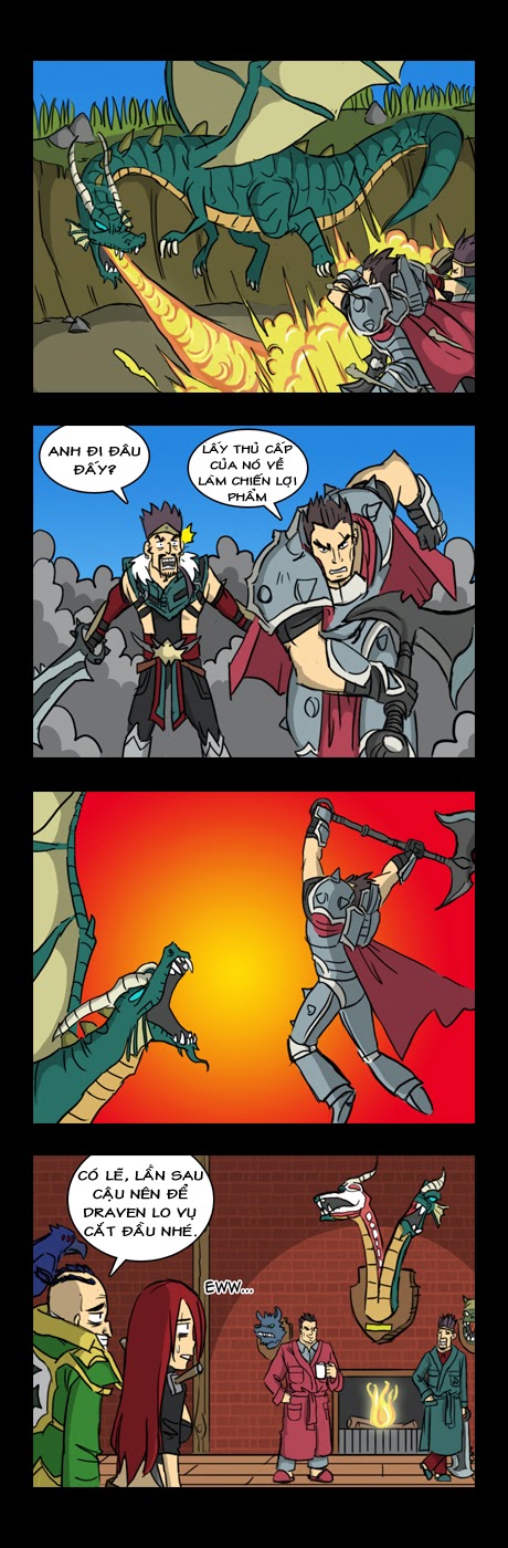Comic Liên Minh Huyền Thoại: Darius săn rồng - Ảnh 1