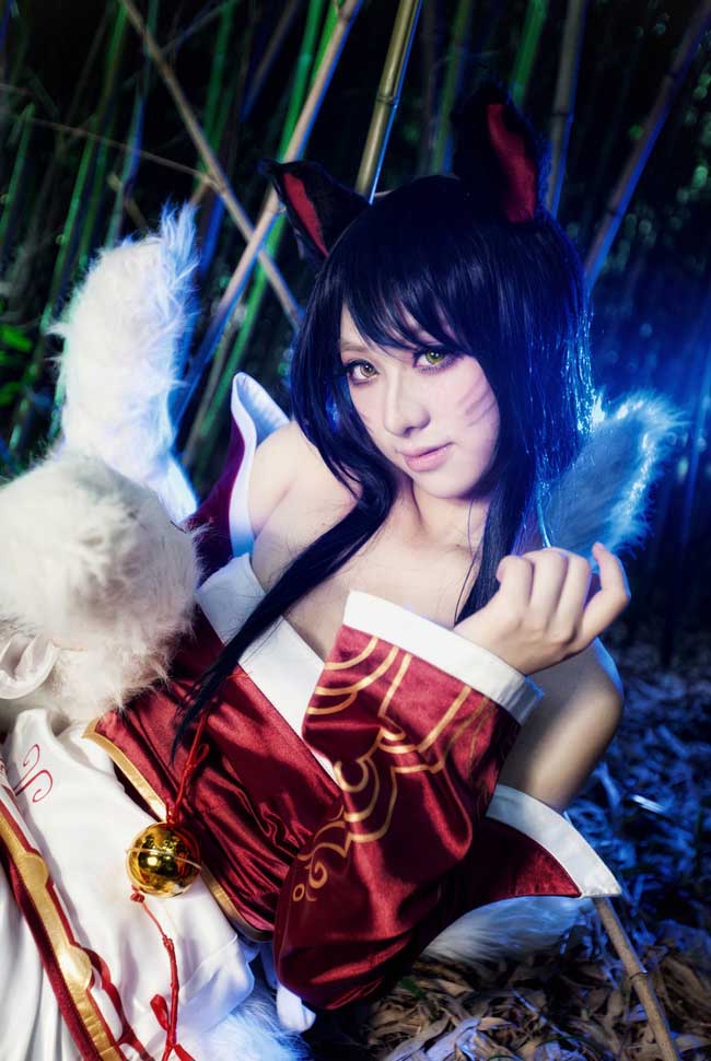 Cosplay Ahri cực quyến rũ và ma mị - Ảnh 8