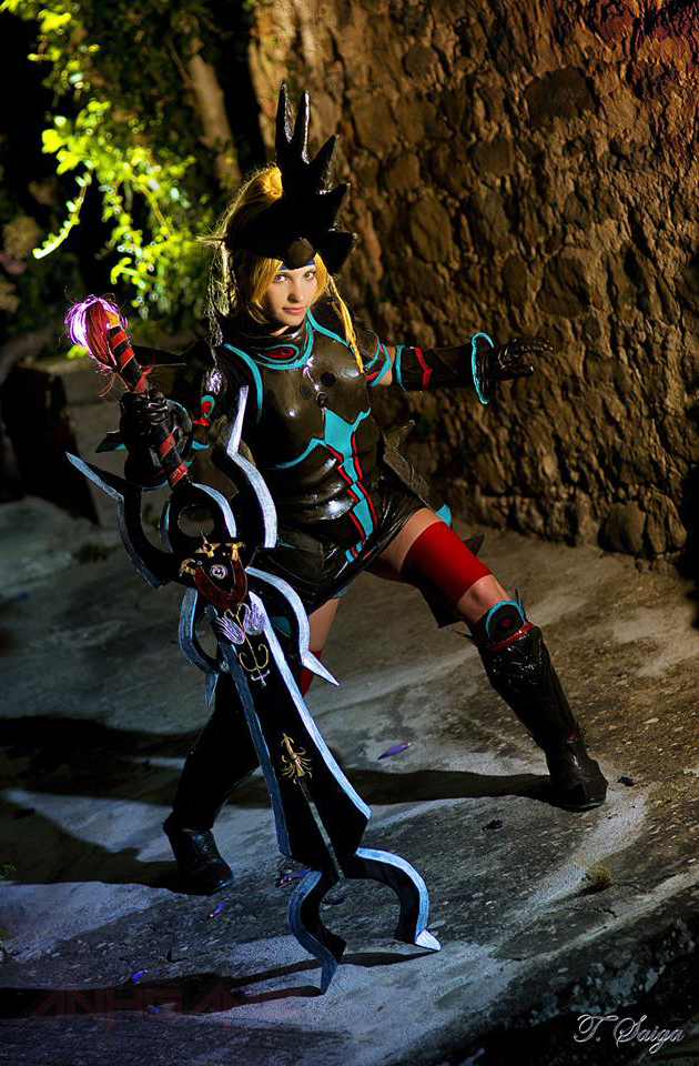 Cosplay Rikku tuyệt đẹp trong trang phục Dark Knight - Ảnh 5