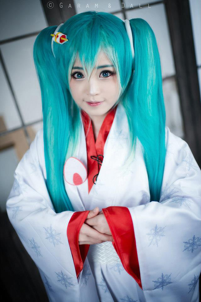 Tomia biến hóa thành Yuki Miku dễ thương và đáng yêu - Ảnh 13