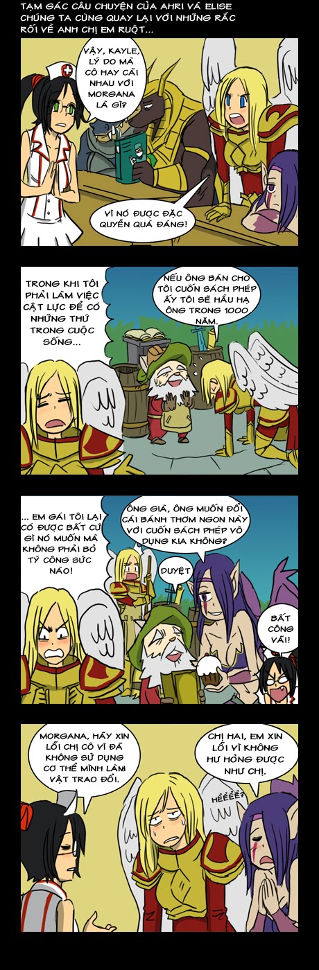Comic Liên Minh Huyền Thoại: Rắc rối của anh chị em ruột - Ảnh 1