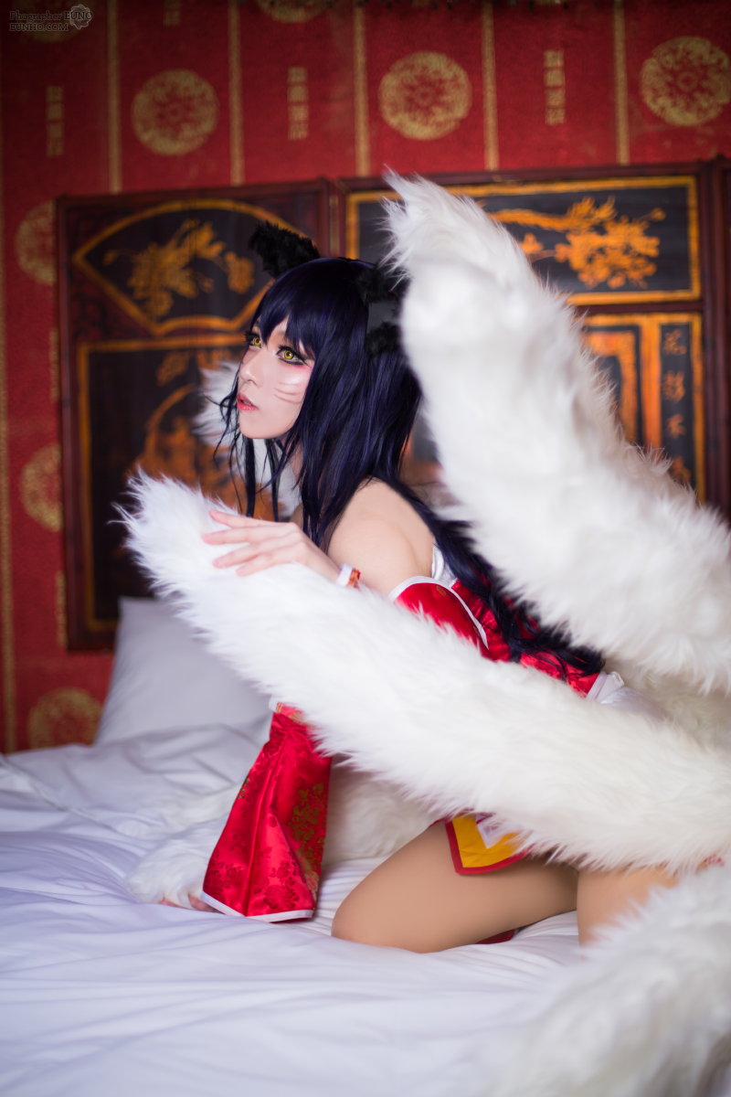 Reve cực quyến rũ với cosplay Ahri - Ảnh 4