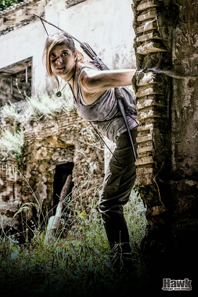 Cosplay Lara Croft "chất lừ" của Larxenne - Ảnh 2