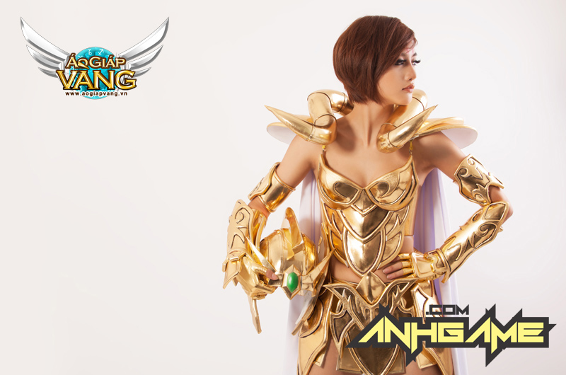 Cosplay Áo Giáp Vàng chất lừ của Quỳnh Nhi (Yuu) - Ảnh 14