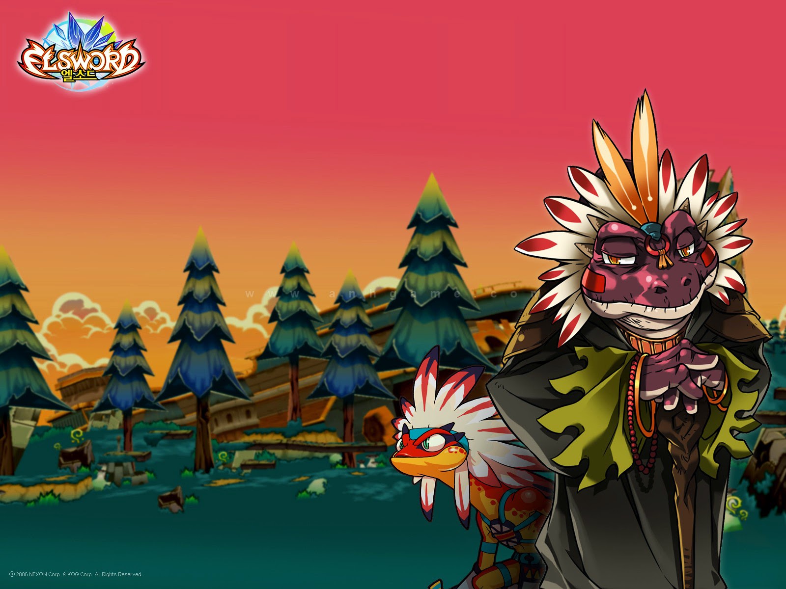 Loạt hình nền đẹp ngất ngây của Elsword Hàn Quốc - Ảnh 19