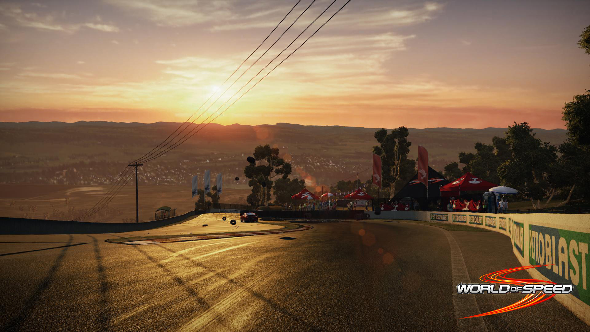 Ngắm trường đua Bathurst trong World of Speed - Ảnh 1