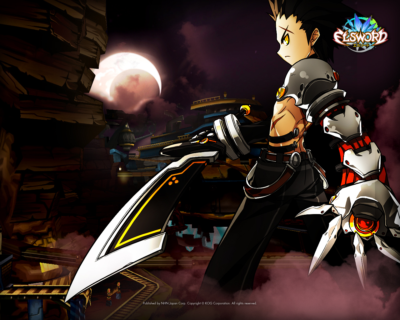 Loạt hình nền cực dễ thương của Elsword Nhật Bản - Ảnh 4