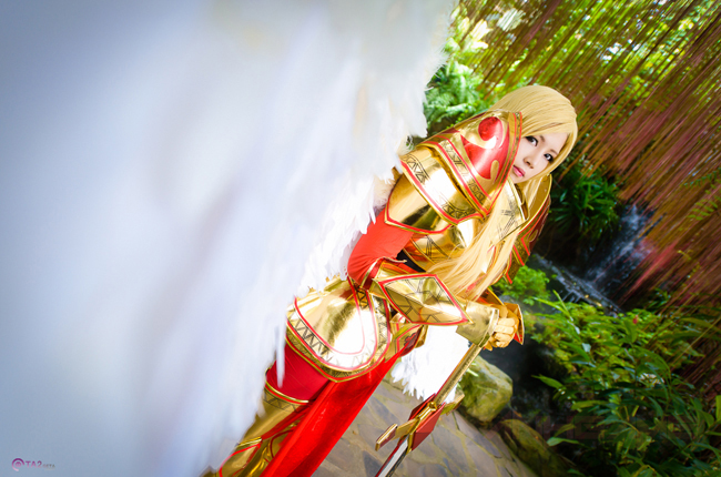 Cosplay "thiên thần phán quyết" Kayle cực chất - Ảnh 20