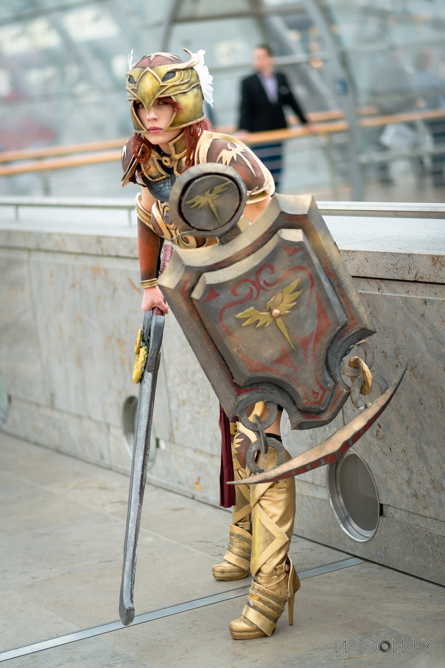 Ngắm cosplay Leona Chiến Thần tuyệt đẹp - Ảnh 4