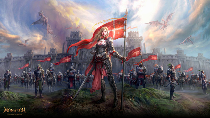 Hình nguyên họa tuyệt đẹp của Monarch Online - Ảnh 2