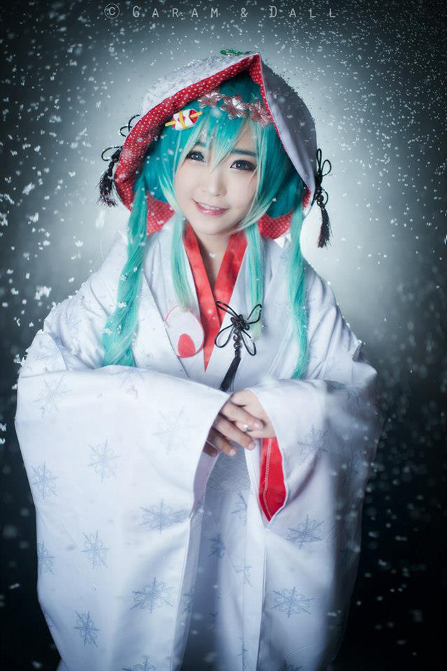 Tomia biến hóa thành Yuki Miku dễ thương và đáng yêu - Ảnh 14