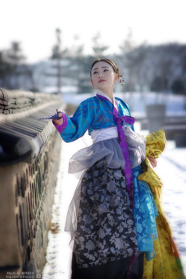 Miyuko xúng xính trong trang phục Hanbok - Ảnh 2