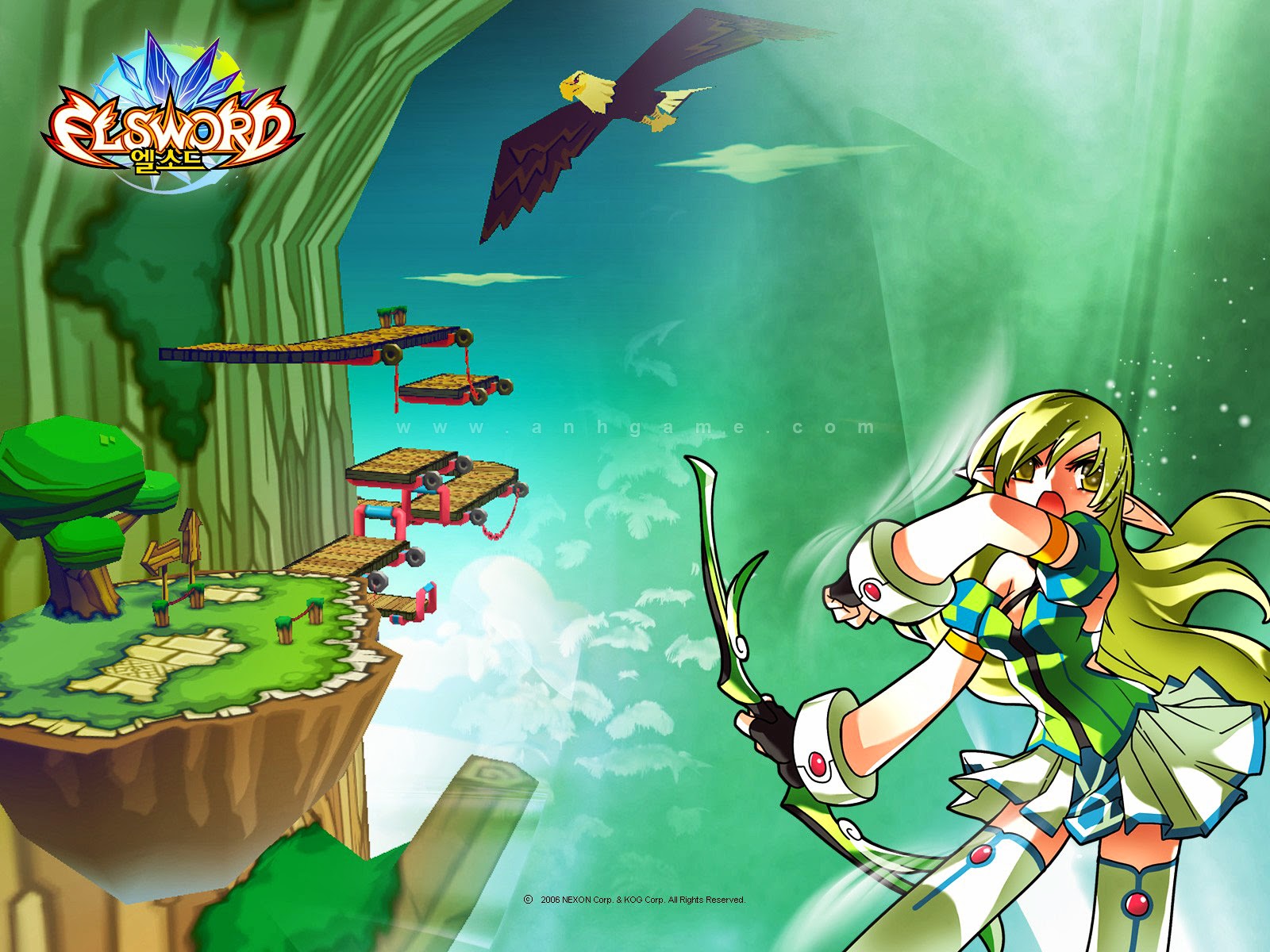 Loạt hình nền đẹp ngất ngây của Elsword Hàn Quốc - Ảnh 21