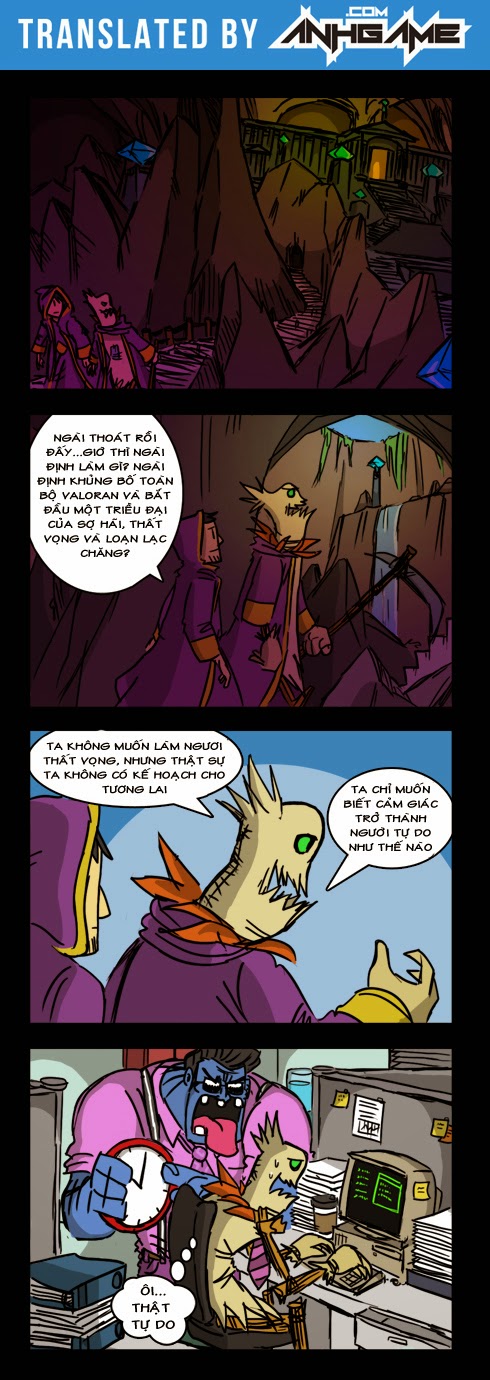 Comic Liên Minh Huyền Thoại: Fiddlesticks vượt ngục - Ảnh 3