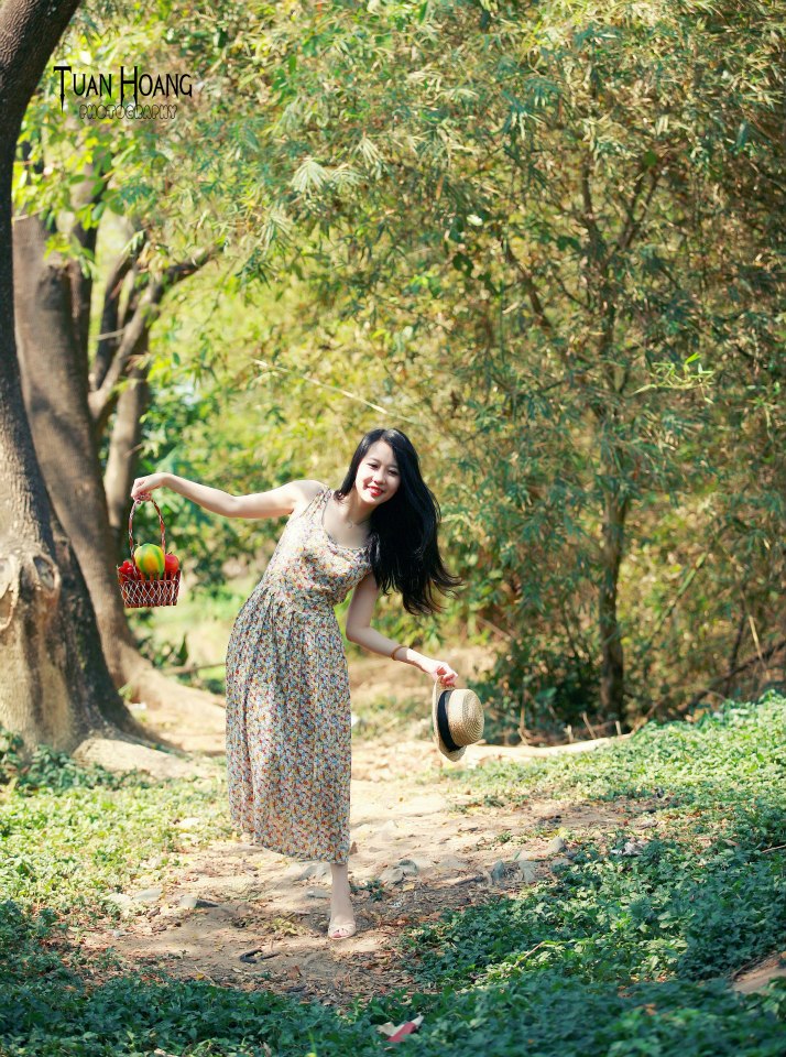 Hotgirl Cầu Trường Rực Lửa dịu dàng đón nắng xuân - Ảnh 5