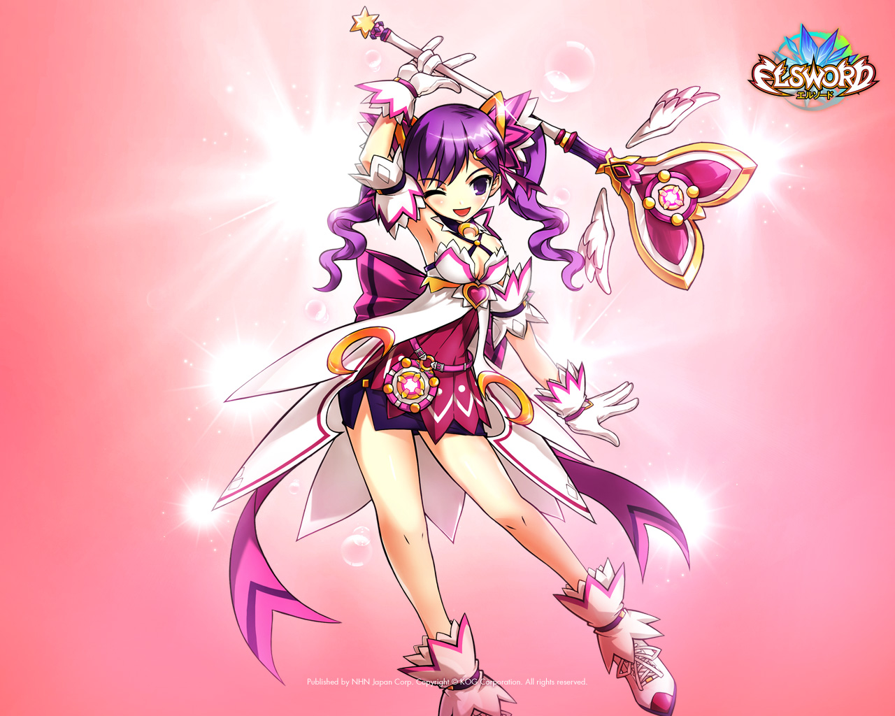 Loạt hình nền cực dễ thương của Elsword Nhật Bản - Ảnh 31