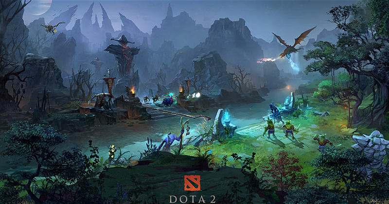 Loạt artwork ấn tượng về các tướng trong Dota 2 - Ảnh 39