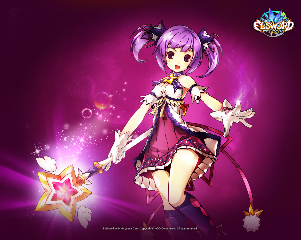 Loạt hình nền cực dễ thương của Elsword Nhật Bản - Ảnh 23