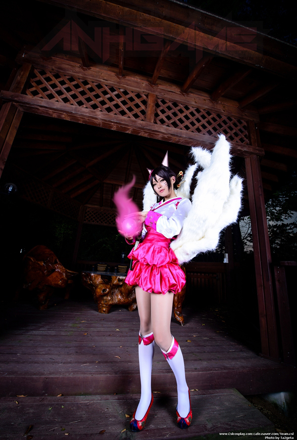 Cosplay Ahri quyến rũ theo phong cách Hàn Quốc - Ảnh 5