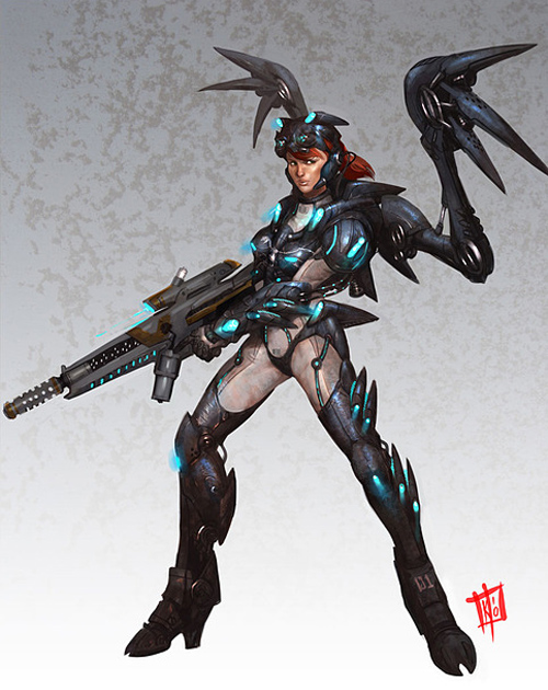 Sarah Kerrigan qua nét vẽ của game thủ StarCraft II - Ảnh 4