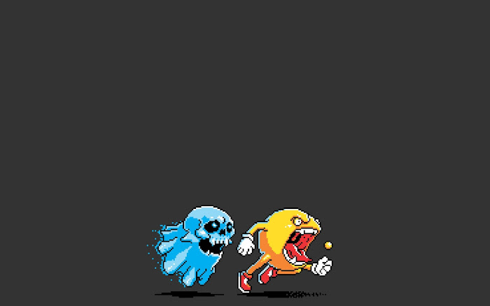 Hình nền đa phong cách về game Pacman - Ảnh 7