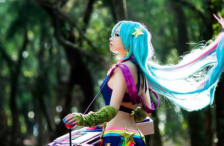 Cosplay Sona Giả Lập siêu gợi cảm và quyến rũ - Ảnh 5