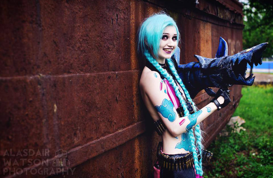Kyahri nhí nhảnh và đáng yêu với cosplay Jinx - Ảnh 20