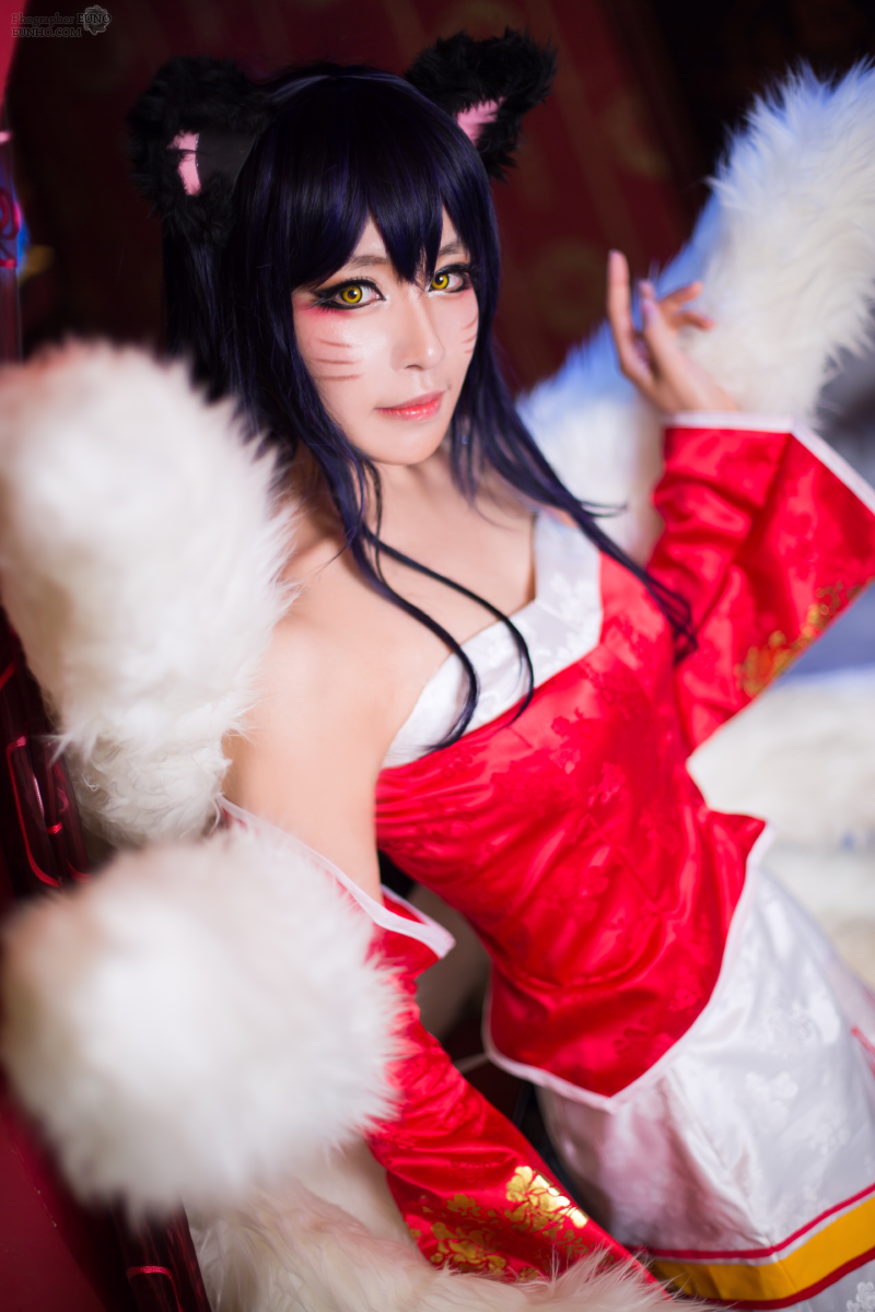Reve cực quyến rũ với cosplay Ahri - Ảnh 14