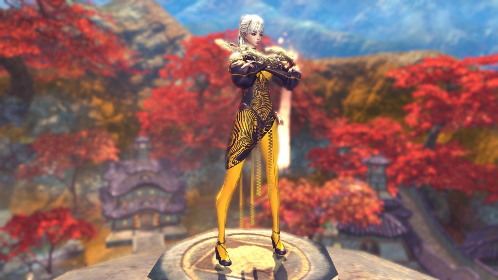 Nữ hiệp Blade & Soul khoe sắc cùng rừng phong - Ảnh 3
