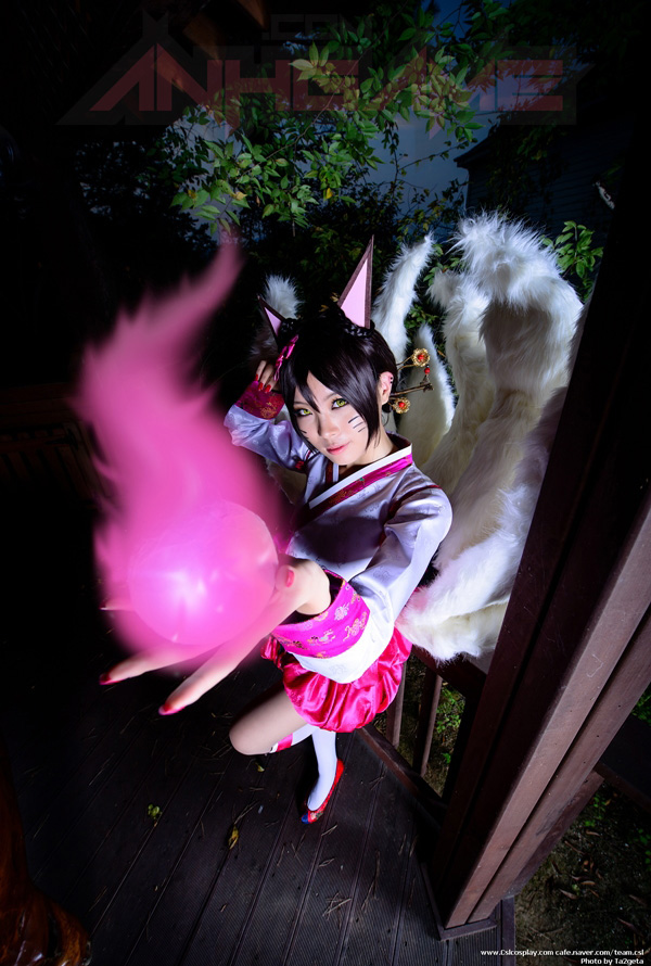 Cosplay Ahri quyến rũ theo phong cách Hàn Quốc - Ảnh 2